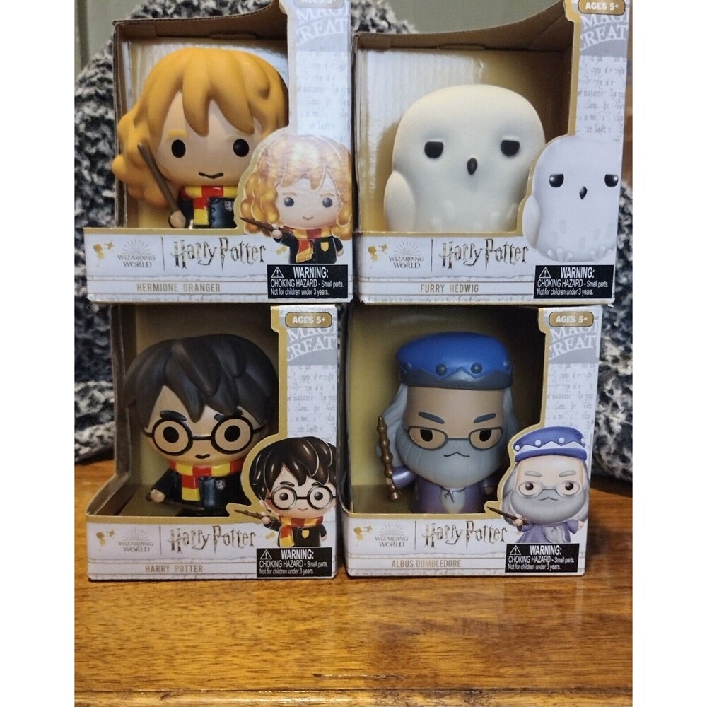 Harry Potter Wizarding World Collectibles Complete Set Of 4 Hermione Dumbledore